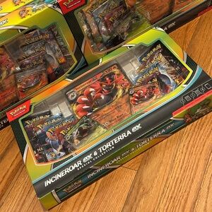 Incineroar EX & Torterra EX Premium Collection